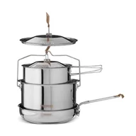 Kuchnia turystyczne i akcesoria - Primus Campfire Cook Set Large, srebrny, l P-738001 - miniaturka - grafika 1