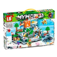Klocki - Klocki Minecraft My World Atak Pająków 588 Klocków Kopalnia Wydobywanie Kul - miniaturka - grafika 1