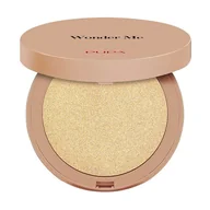 Rozświetlacze do twarzy i ciała - PUPA Milano Wonder Me Rozświetlacz do twarzy 102 Pure Gold - miniaturka - grafika 1