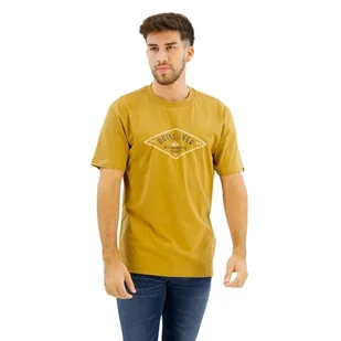 Quiksilver QS Diamond Logo SS Koszulka męska, Bone Brown, S - Koszulki męskie - miniaturka - grafika 1