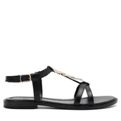 Sandały damskie - Sandały Lasocki AGA WI23-AGA-07 Czarny - miniaturka - grafika 1