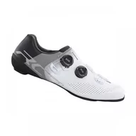 Buty rowerowe - Męskie Buty Rowerowe, Szosowe Shimano Rc702 | White - Rozmiar Euro 44 - miniaturka - grafika 1