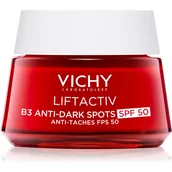 Balsamy i kremy do opalania - VICHY Liftactiv Liftactiv B3 Anti Dark Spots Cream SPF50 50 ml - Krem SPF50 50 ml - miniaturka - grafika 1