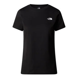 Koszulka The North Face Simple Dome 0A87NHJK31 - czarna - Koszulki sportowe damskie - miniaturka - grafika 1