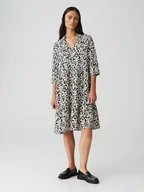 Sukienki - OPUS Sukienka w kolorze czarnym - miniaturka - grafika 1