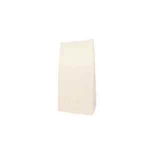 Torba papierowa klockowa, biała, 8x6,5x19 cm - Akcesoria do pakowania - miniaturka - grafika 1