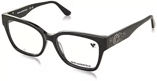 KARL LAGERFELD KL6111R Okulary, Czarny, 54/17/140 dla kobiet, Czarny - Okulary przeciwsłoneczne - miniaturka - grafika 1