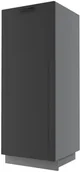 Meble kuchenne - Bergamo Słupek 5Dd/60/154 Grafit Mat - miniaturka - grafika 1