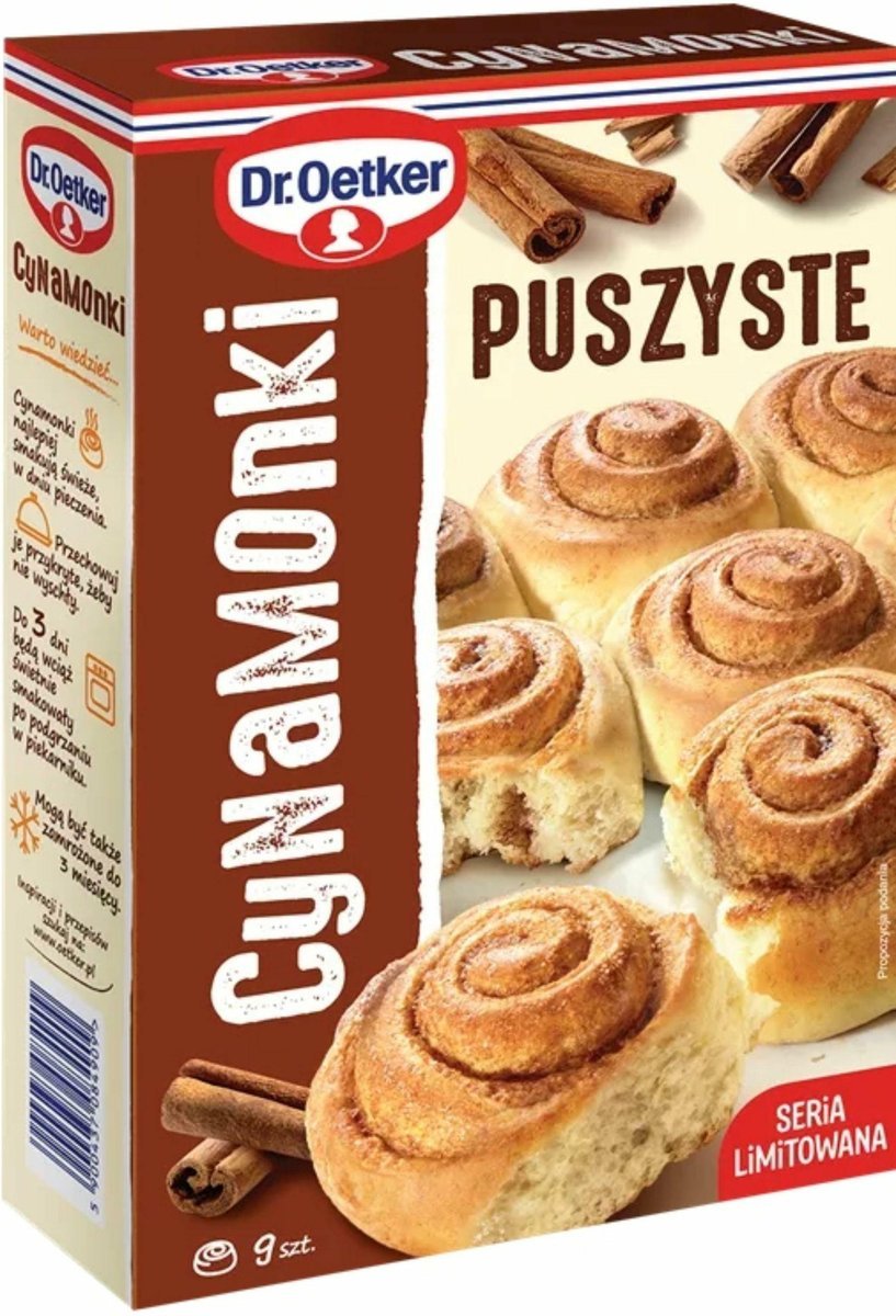 DR OETKER CIASTO CYNAMONKI 417G