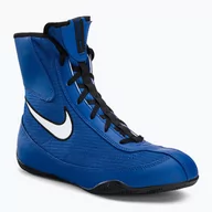 Pozostałe akcesoria do sportów walki - Buty bokserskie Nike Machomai team royal/white/black - miniaturka - grafika 1