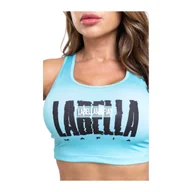 Bielizna sportowa damska - Biustonosz sportowy LABELLAMAFIA SPORTS BRA ACQUA GREEN - miniaturka - grafika 1