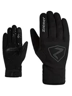 Rękawiczki - Ziener Unisex SMU 22-GTX INF 274 TOUCH rękawiczki rowerowe, długie palce, Gore-Tex Infinium, wyściełane, oddychające, czarne, 6,5 - miniaturka - grafika 1