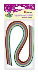 Paski do quillingu 5mm mix 200szt - Titanum - Quilling - miniaturka - grafika 1