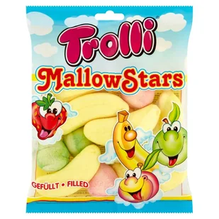 Trolli Mallow Stars pianki cukrowe - Żelki - miniaturka - grafika 1