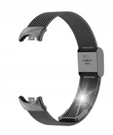 Akcesoria do smartwatchy - BRANSOLETA PASEK OPASKA DO XIAOMI MI BAND 8 czarny - miniaturka - grafika 1