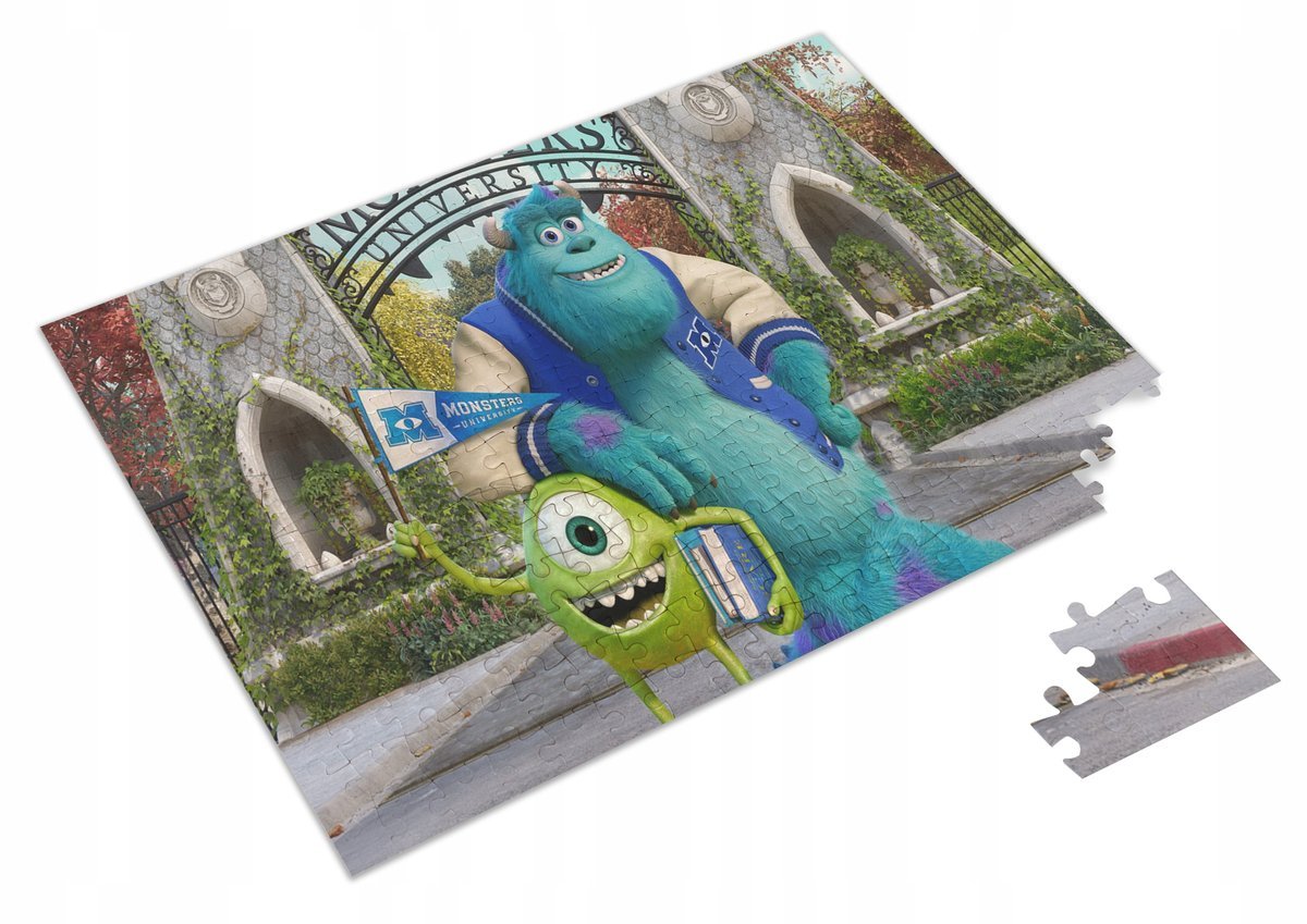 PUZZLE Potwory i Spółka + IMIĘ Pudełko 120 el.