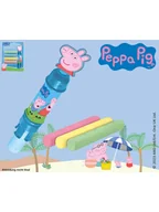 Zabawki kreatywne - Happy People Kreda drogowa "Peppa Pig" - 18 m+ - miniaturka - grafika 1