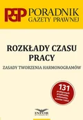 E-booki - prawo - Rozkłady czasu pracy. Zasady tworzenia harmonogramów - miniaturka - grafika 1