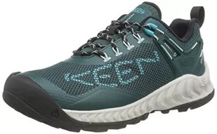 KEEN Damskie buty trekkingowe Nxis Evo wodoodporne, Sea Moss Ipanema, 35.5 EU - Buty trekkingowe damskie - miniaturka - grafika 1