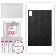 Akcesoria do tabletów i e-booków - Folia naklejka skórka strukturalna na TYŁ do Huawei MatePad SE 11 2024 - Plaster Miodu Czarny - apgo SKINS - miniaturka - grafika 1