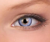 Soczewki kontaktowe - Maxvue Vision ColourVUE Fizzy - Frozen Blue, 2 szt. moc 0.00 - miniaturka - grafika 1