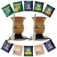 Yerba Mate - Zestaw Yerba Mate dla Dwojga 10x 50g 500g Cuia - miniaturka - grafika 1