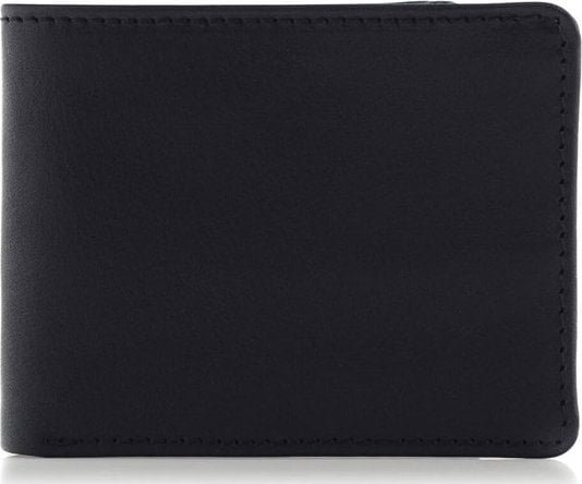 Belveder Mini Portfel Męski na Karty Czarny BW38