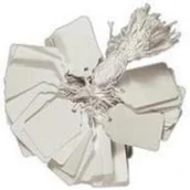 Cenówki - Q-Connect Bilet na nawlekanie 70 x 44 mm biały (opakowanie 1000 szt.) - miniaturka - grafika 1