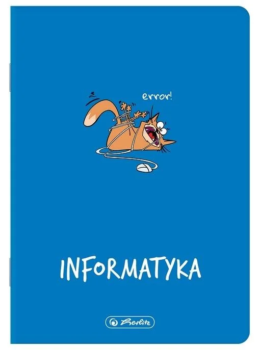 Zeszyt A5/60K kratka Informatyka (5szt) HERLITZ