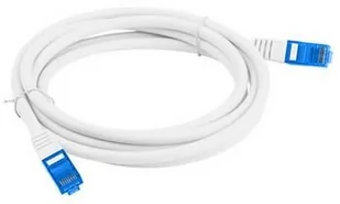 Lanberg Patchcord KAT.6A S/FTP LSZH CCA 3M biały fluke passed PCF6A-10CC-0300-W - Patchcordy - miniaturka - grafika 2