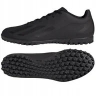Piłka nożna - Buty adidas X CRAZYFAST.4 TF IE1577 czarny 42 2/3 - miniaturka - grafika 1