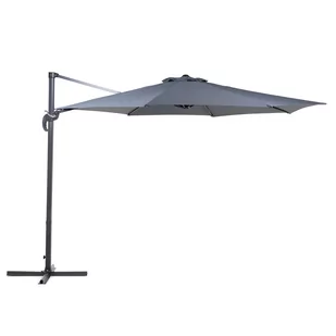 Beliani Parasol ogrodowy 300 cm szary SAVONA 33563 - Parasole ogrodowe - miniaturka - grafika 1