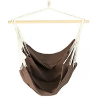 Hamaki - PATIO Hamak Fotelowy podwieszany 47548 Brązowy - miniaturka - grafika 1