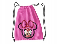 Torby szkolne - WOREK DO SZKOŁY WF/BUTY MYSZKA MINNIE + IMIĘ - miniaturka - grafika 1