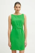 Sukienki - Silvian Heach sukienka PLINA kolor zielony mini dopasowana GPP25395VE - miniaturka - grafika 1