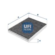 Filtry kabinowe - Filtr, wentylacja przestrzeni pasażerskiej UFI Filtry 54.292.00 - miniaturka - grafika 1