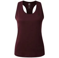 Koszulki sportowe damskie - Damski podkoszulek Dare 2b Modernize II Vest Rozmiar: S / Kolor: czerwony - miniaturka - grafika 1