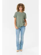 Koszulki i topy damskie - Cream Koszulka "Yassi" w kolorze zielonym - miniaturka - grafika 1