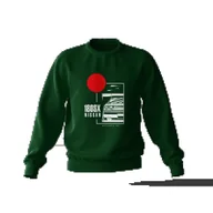 Odzież do sportów motorowych - Bluza Nissan 180SX zielona-S - miniaturka - grafika 1