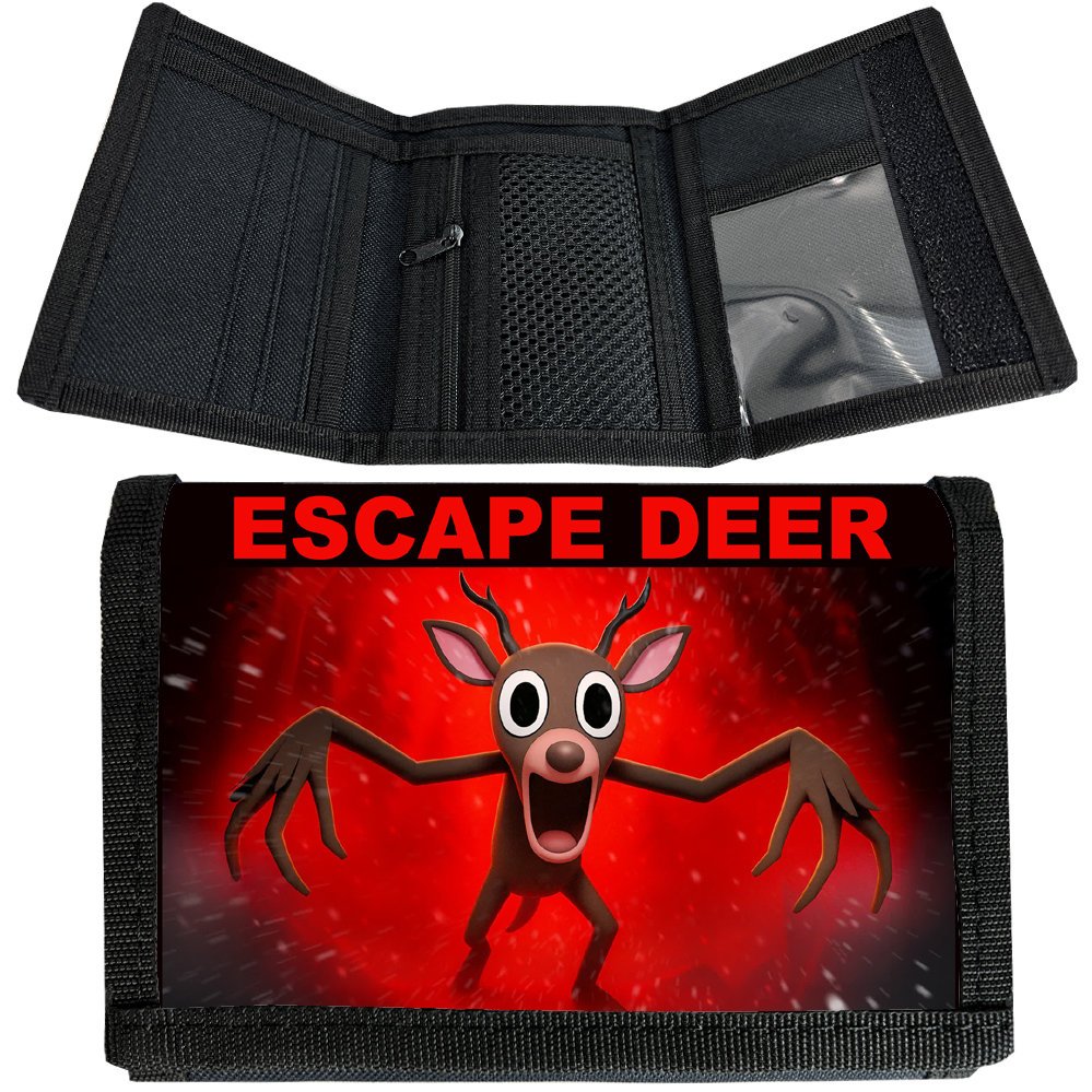 Portfel portfele młodzieżowy na rzep escape deer