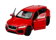 Samochody i pojazdy dla dzieci - WELLY JAGUAR F-PACE CZERWONY 1:34 43726 - miniaturka - grafika 1