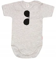 Body dla niemowląt - BODY NAPIS nadruk PRZYCIEMNIANE OKULARY r 74 KLEKLE - miniaturka - grafika 1