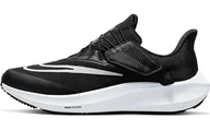 Trampki damskie - Nike Air Zoom Pegasus 39 Flyease, Trampki Damskie, Black White Dk Smoke Grey, 37.5 EU - miniaturka - grafika 1