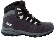 Buty trekkingowe damskie - Buty trekkingowe damskie Jack Wolfskin REFUGIO TEXAPORE MID W (4050871_6157)-39.5 - miniaturka - grafika 1
