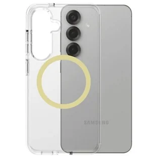 Etui PANZERGLASS Care Flagship Urban Combat Qi do Samsung Galaxy S25 Przezroczysto-żółty - Etui i futerały do telefonów - miniaturka - grafika 1