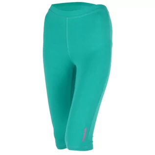 Legginsy - Spodenki 3/4 Reebok Capri dziecięce damskie legginsy getry sportowe-116 - grafika 1