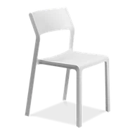 Pozostałe meble ogrodowe - Nardi Krzesło ogrodowe Trill Bistrot białe 40253.00.000 - miniaturka - grafika 1