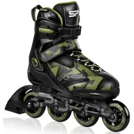 Rolki - Spokey MAKAN Łyżworol BK/GR 40-43 - miniaturka - grafika 1