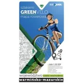 Atlasy i mapy - Euro Pilot Green Velo, mapa rowerowa. Województwo warmińsko-mazurskie.część wschodnia - Euro Pilot - miniaturka - grafika 1