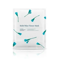 Maseczki do twarzy - Hyggee Relief Blue Flower Mask 35 ml - miniaturka - grafika 1